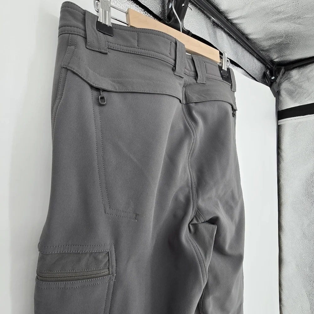 Beyond Clothing Men's Testa Softshell Pants grey 32 regular